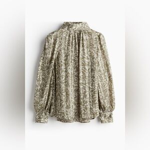 H&M Patterned Blouse Size M
